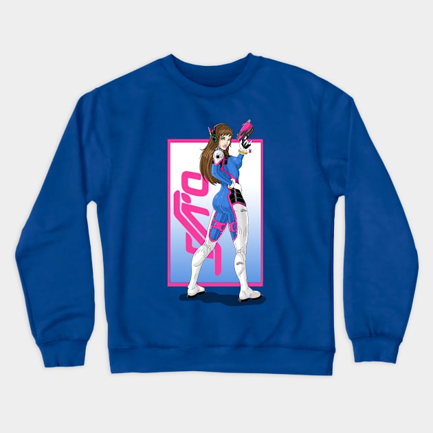 DVa Crewneck Sweatshirt by ArtbyMyz